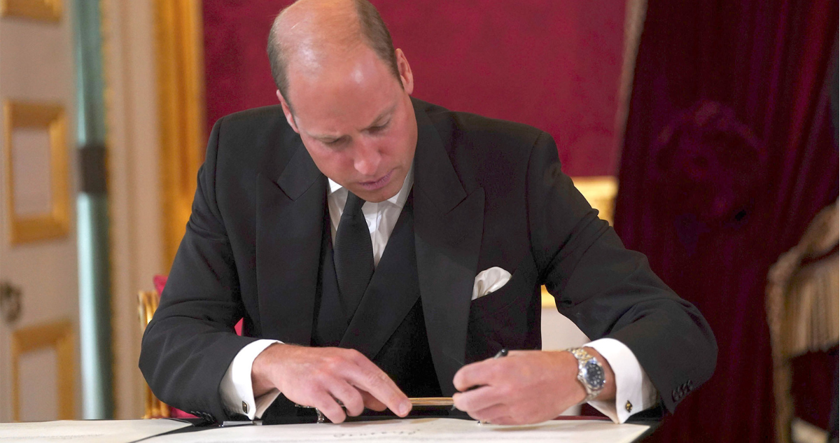 William nuevo Príncipe de Gales