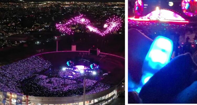 Xylobands: las pulseras que iluminaron el concierto de Coldplay