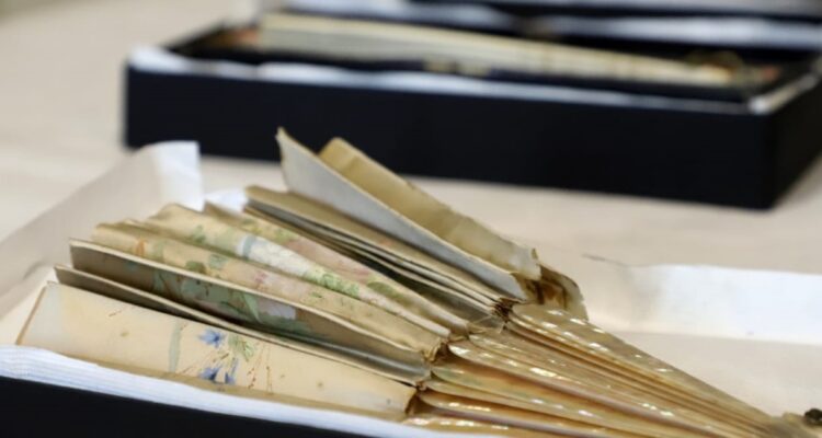 Abanicos de alto valor patrimonial ya están de vuelta en el museo Casa Colorada