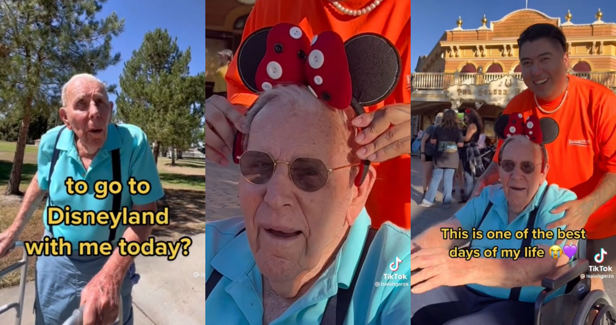 Abuelo en Disney World