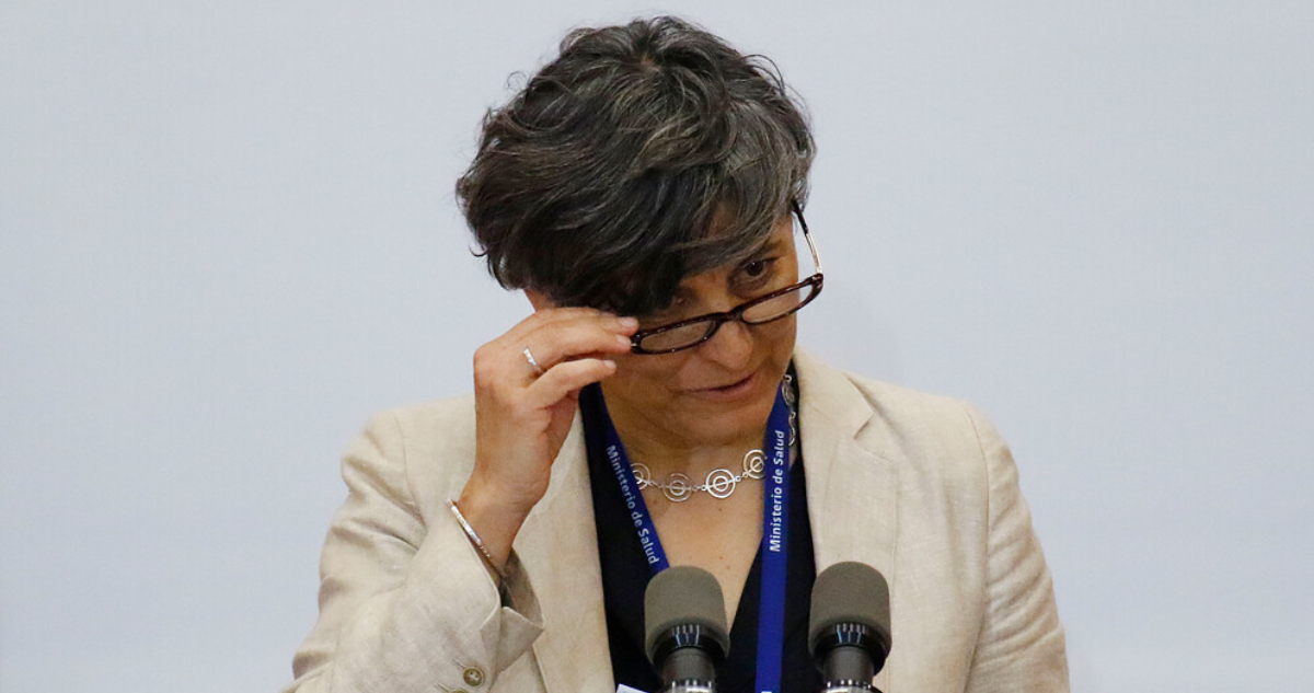 Imagen contexto balance covid-19 y ministra de Salud