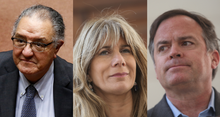 Francisco Huenchumilla, Ximena Rincón y Matías Walker.