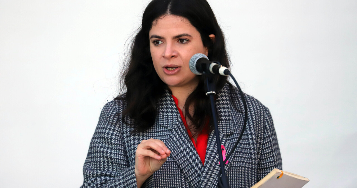 Imagen de la ministra Orellana
