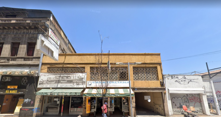 Robo frustrado a armería del centro de Santiago