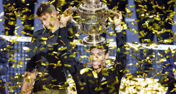 Felix Aliassime consigue su tercer título en 14 días.