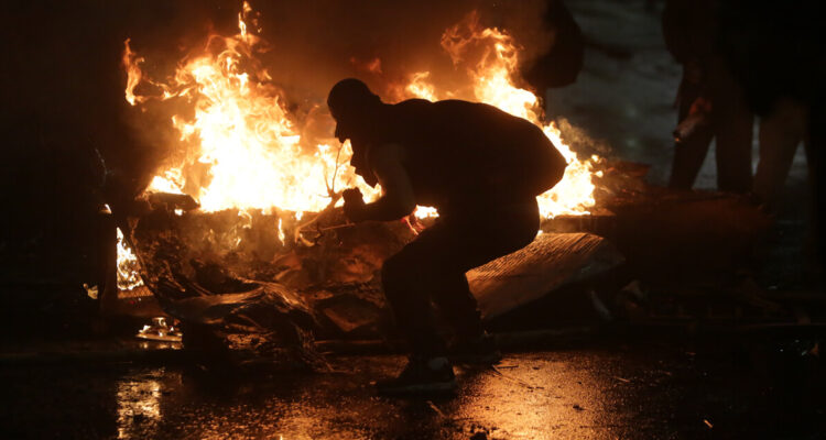 Foto protesta por aniversario del estallido social