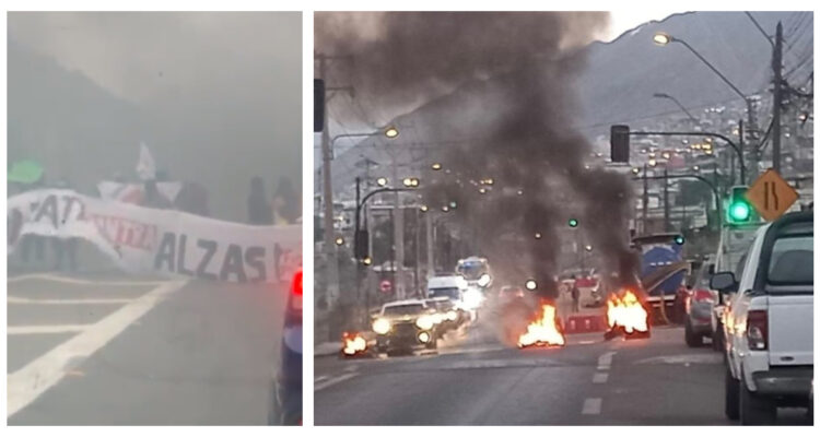 Barricadas por el estallido social