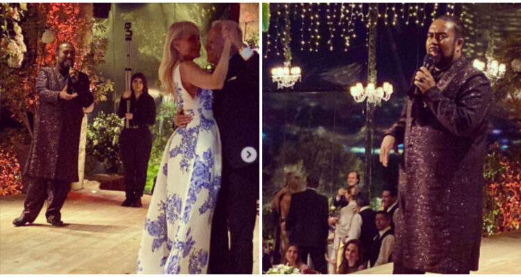 Doble Barry White en matrimonio de Cecilia Bolocco