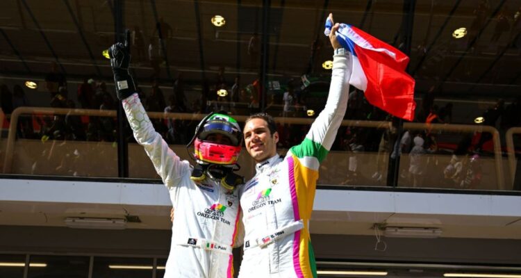 El piloto chileno Benjamin Hites y un importante título en GT