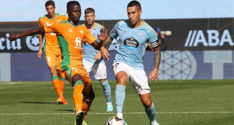 El Real Betis de Manuel Pellegrini cayó por la cuenta mínima ante el Celta de Vigo.