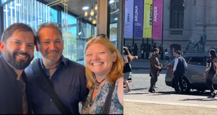 Boric y blogueros canadienses