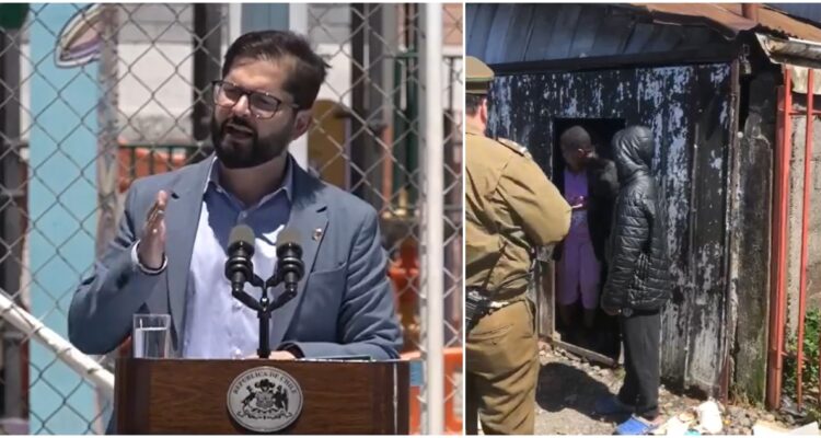 Boric por agresión a carabineros