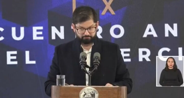 “No fui yo”: la divertida salida de Gabriel Boric