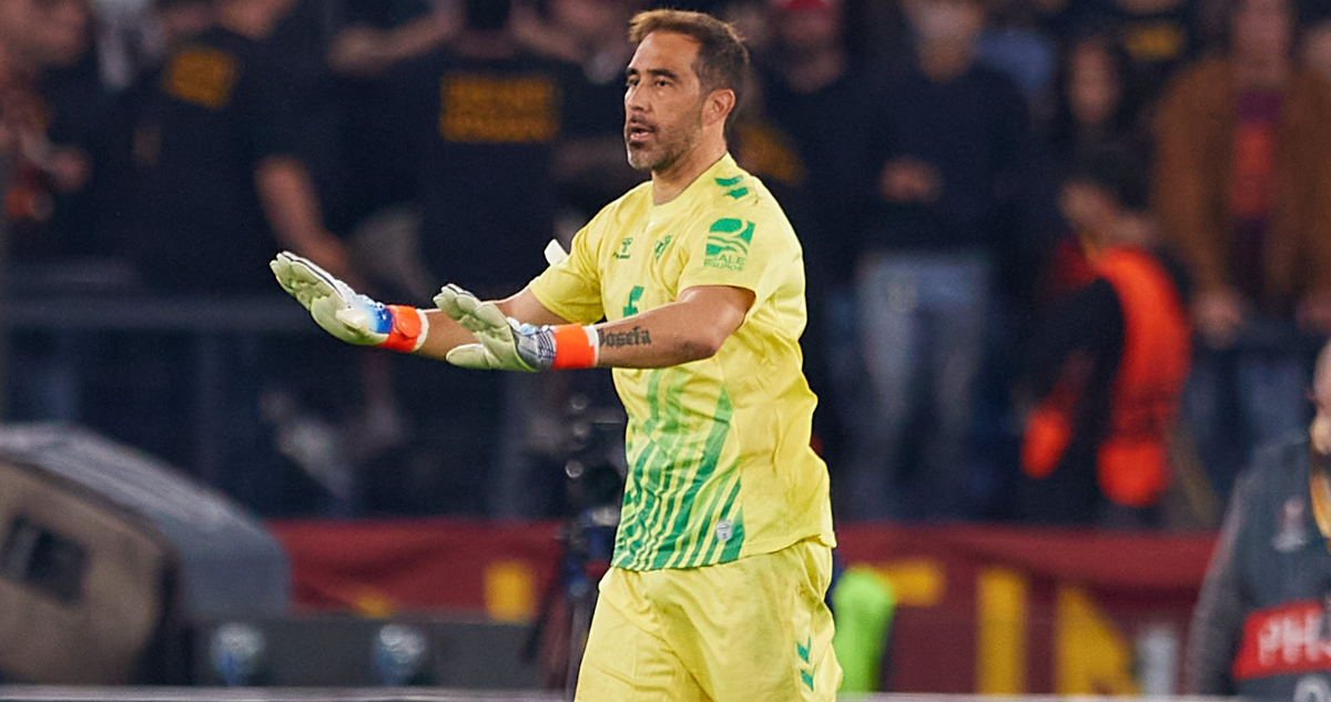 Claudio Bravo se llena de confianza tras importante triunfo ante la Roma.