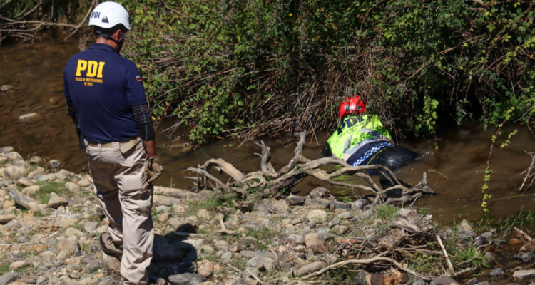 joven desaparecido Río Bueno