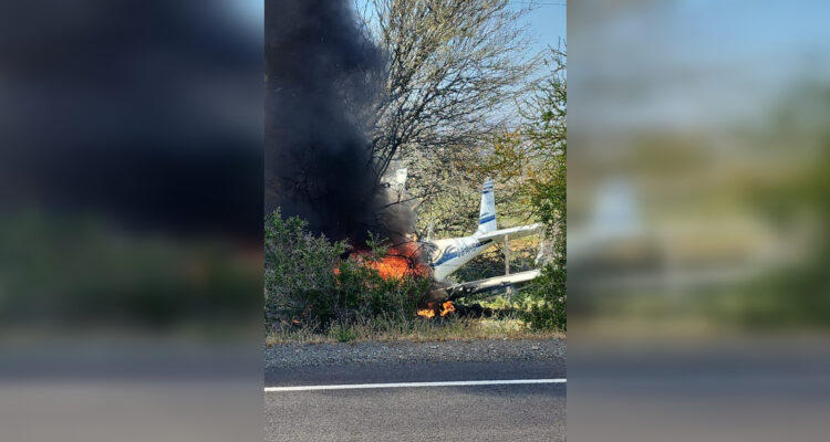 Reportan caída de avioneta en el aeródromo de Peldehue
