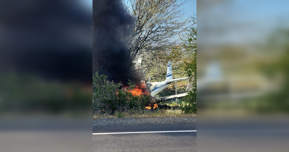 Reportan caída de avioneta en el aeródromo de Peldehue