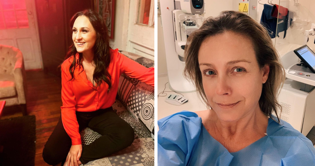 Carolina Paulsen y Claudia Conserva, ambas pacientes de cáncer de mama