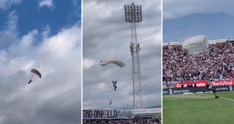 Colo Colo festeja a lo grande en el Monumental.