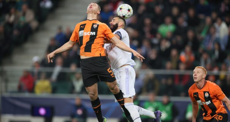 Real Madrid igualó ante Shakhtar por Champions League.