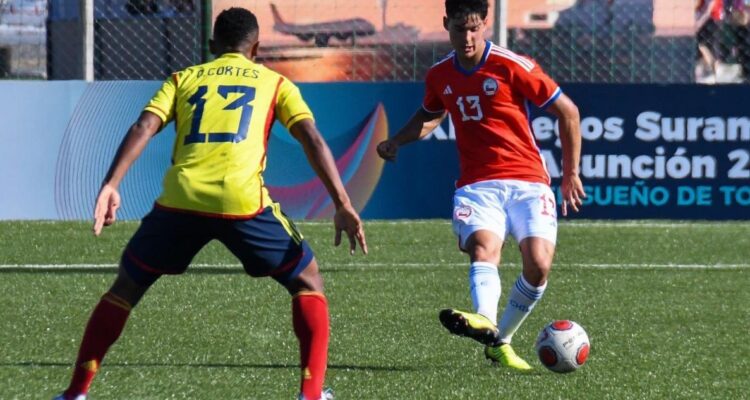 Chile cae ante Colombia y no pudo revalidar el oro en fútbol de los Odesur