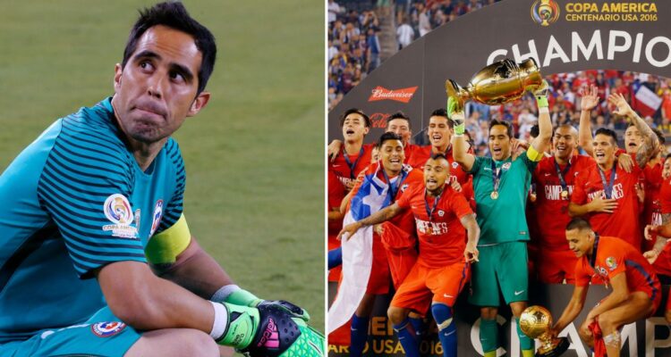 Claudio Bravo recordó el título de la Copa América Centenario: “Empecé a llorar…Me habían crucificado”