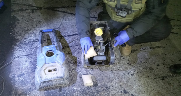 cocaína hidrolavadoras