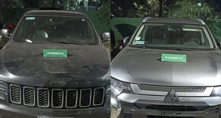 Persecución por auto robado en Colina incluyó barricadas para afectar a Carabineros: un detenido