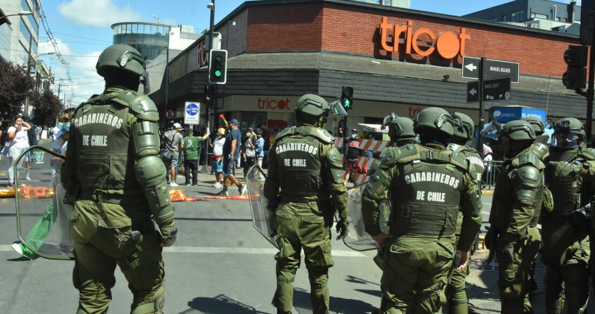 Desalojan comercio ambulante Temuco