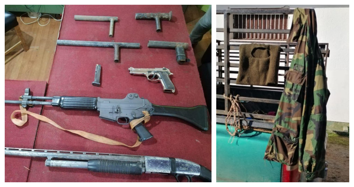 Con libertad vigilada intensiva quedaron comuneros mapuches sorprendidos con armamento en Traiguén