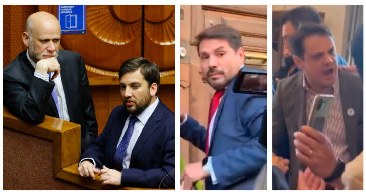 Foto contexto crítica del Congreso a caos en mesa paralela