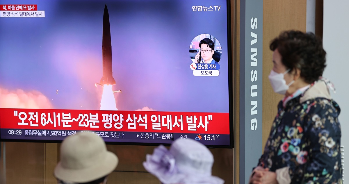Corea del Norte lanza otro misil al mar de Japón: es el séptimo en dos semanas