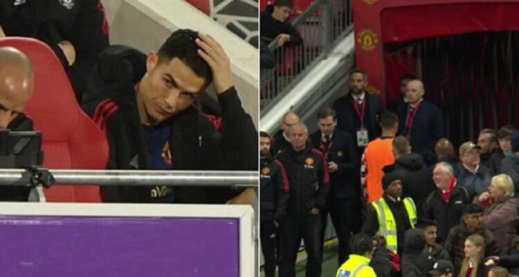 Cristiano Ronaldo y otro abandono a sus compañeros del Manchester United