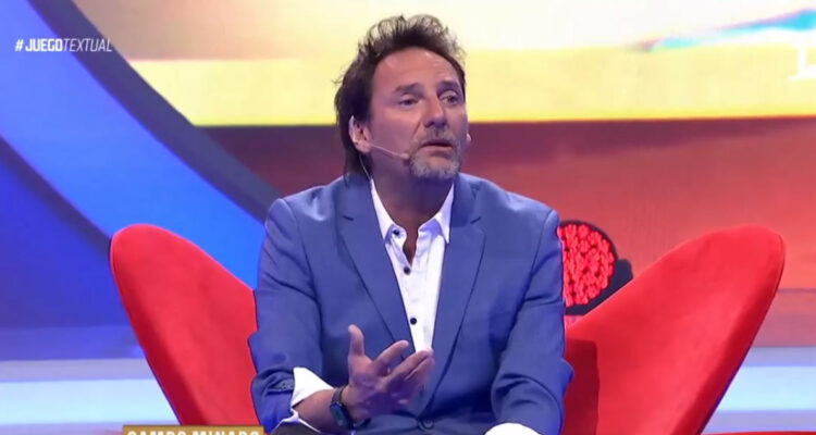 Daniel Fuenzalida en Juego Textual. El animador comentó su salida de TV+ y el fin de Me Late.