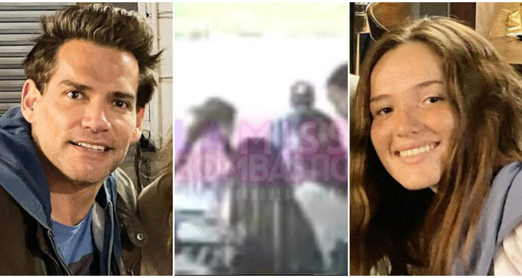 VIDEO MUESTRA A CRISTIÁN DE LA FUENTE Y SU HIJA LAURA