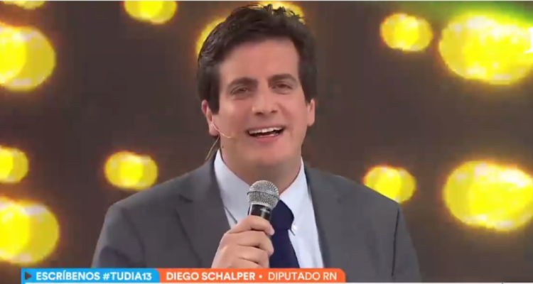 Diego Schalper canta en Tú Día