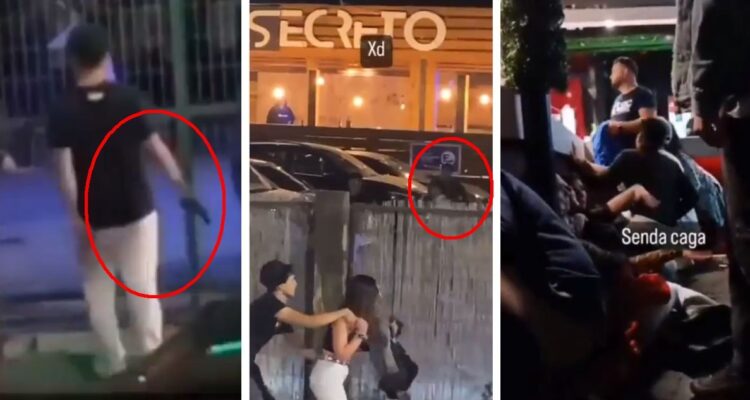 Discoteca de Rancagua El Secreto tras disparos con arma a fogueo