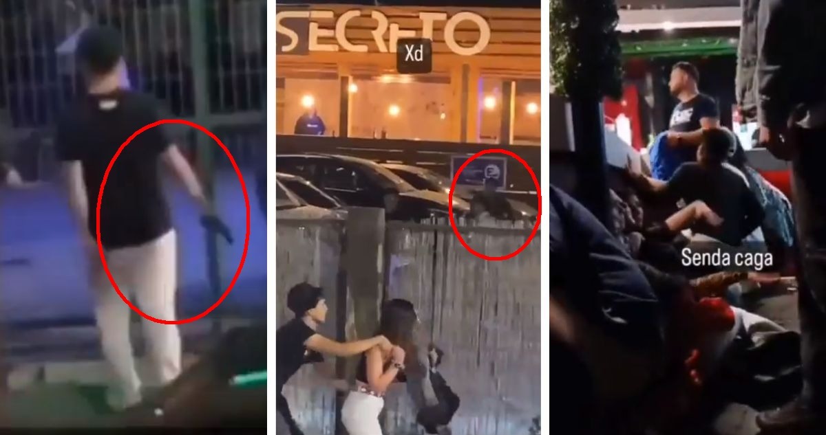 Discoteca de Rancagua El Secreto tras disparos con arma a fogueo