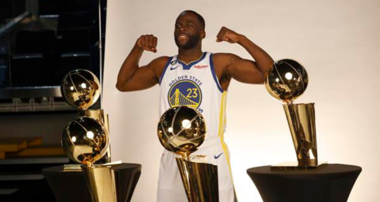 Draymon Green le pega un puñetazo a compañero de los Golden State Warriors.