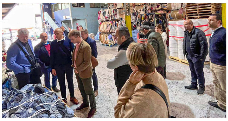 Visita a Zofri de delegación checa por planta de reciclaje textil