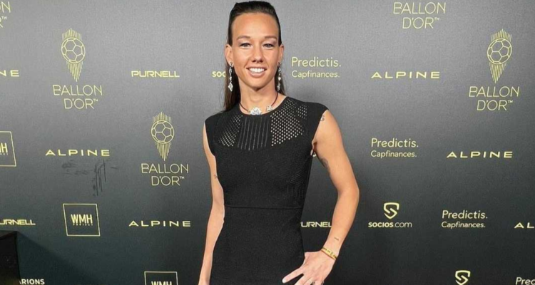 Tiane Endler deslumbra en la gala del Balón de Oro.