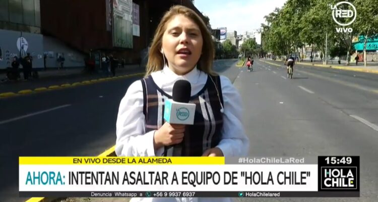 Equipo de La Red sufre intento de asalto en cobertura 18/0: “Apostaban por quién me pegaba primero”