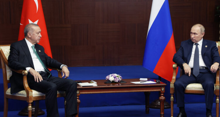 Putin y Erdogan.