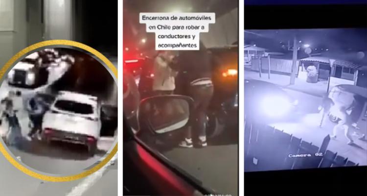 Capturas de video de encerronas y portonazos. Estrés postraumatio