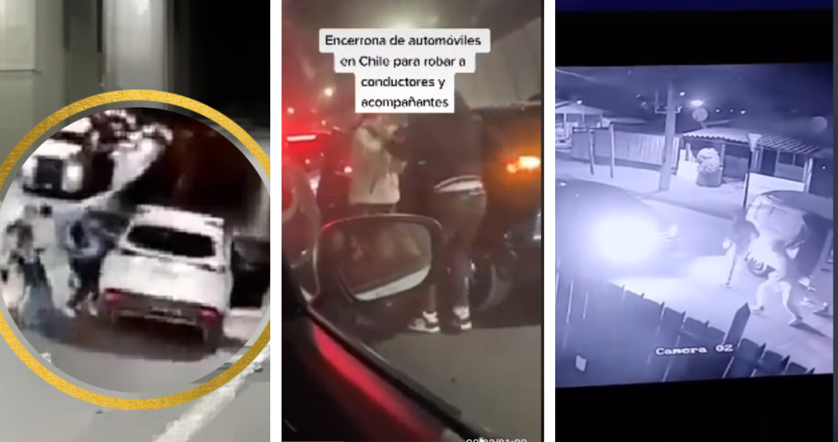Capturas de video de encerronas y portonazos. Estrés postraumatio