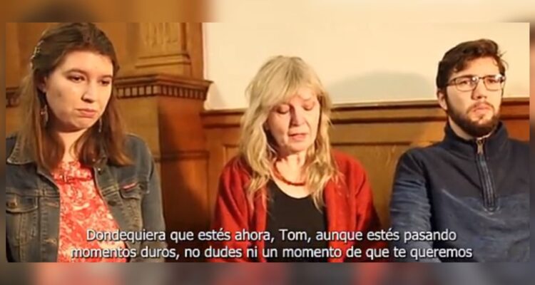 familia astrónomo desaparecido