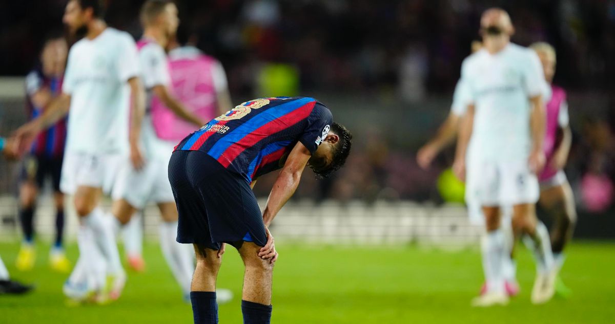 FC Barcelona solo empata con el Inter y queda mal parado en Champions