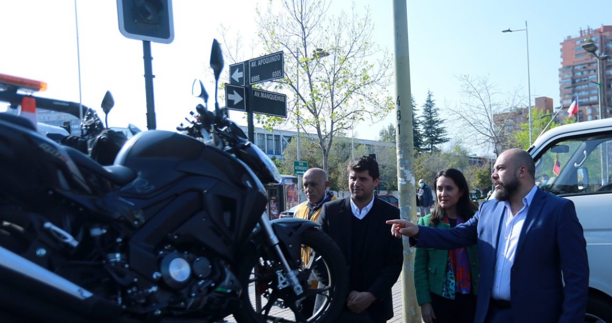 Subsecretario Vergara impulsa plan fiscalizador de motocicletas repartidoras en ocho comunas de la zona oriente de Santiago