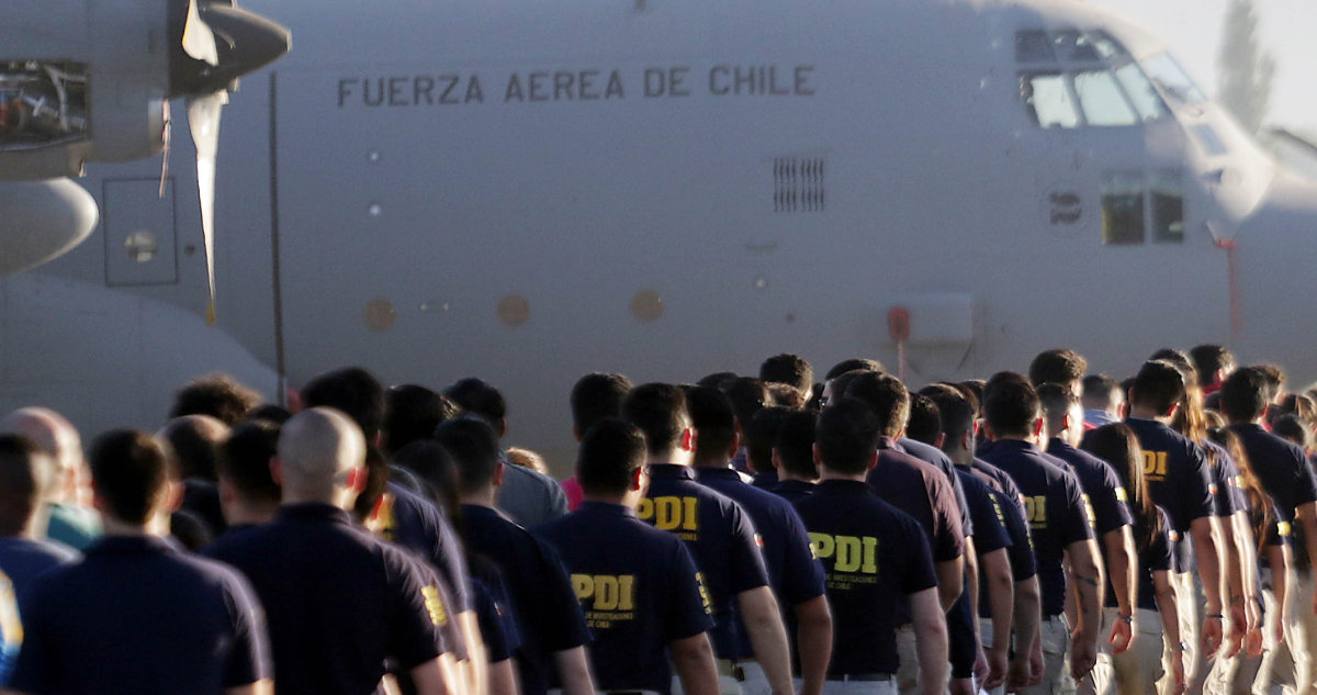 Foto contexto expulsión judicial en Iquique