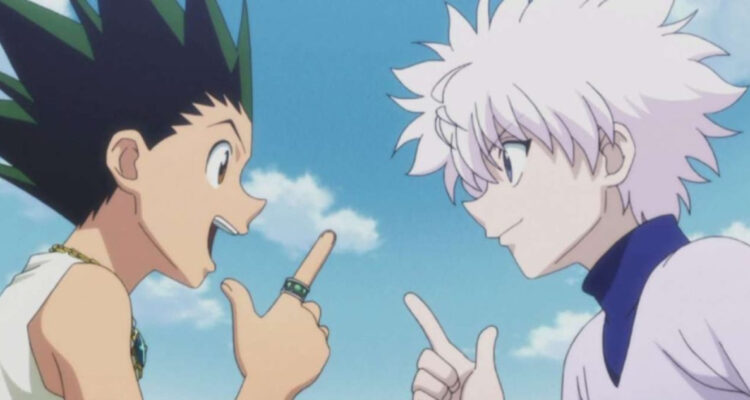 Los protagonistas de Hunter x Hunter, Gon y Killua.